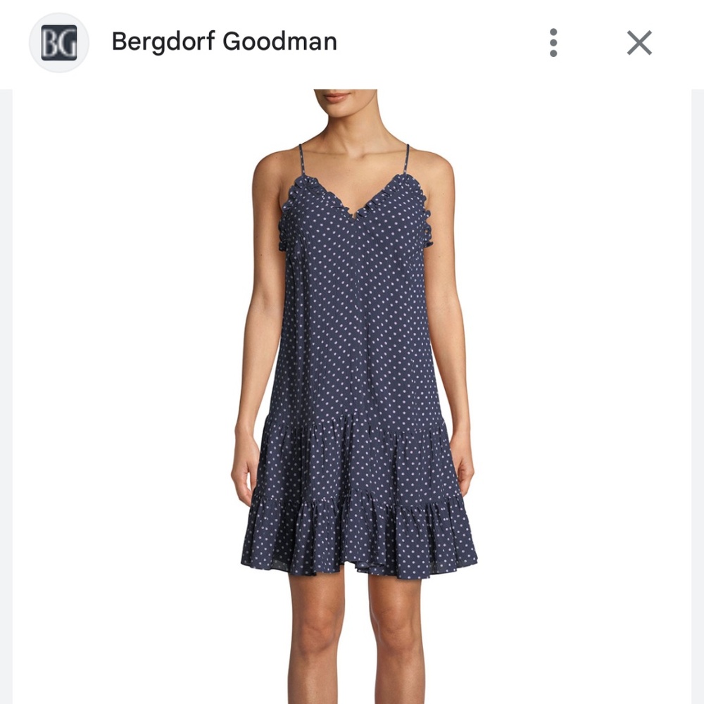 Rebecca Taylor Ikat Dot Print Tank Dress size 10